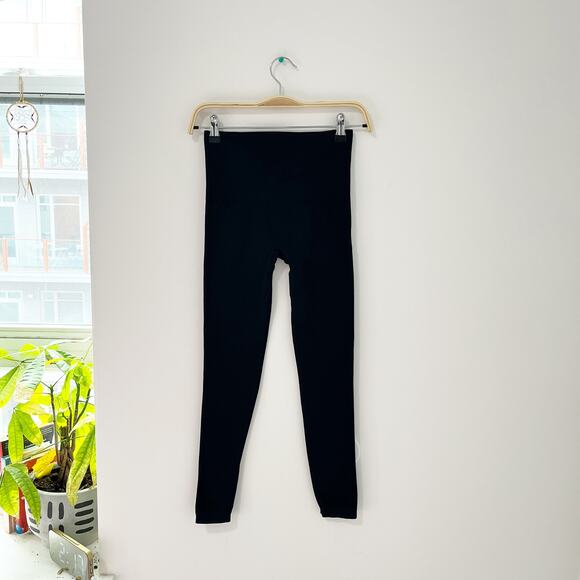 Spanx Look At Me Now Dark Blue Leggings Size Medium - Picture 2 of 5